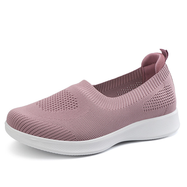 Women's seamless slip-on comfort shoe with elastic mesh upper and feather-light EVA outsole Mune Fashion