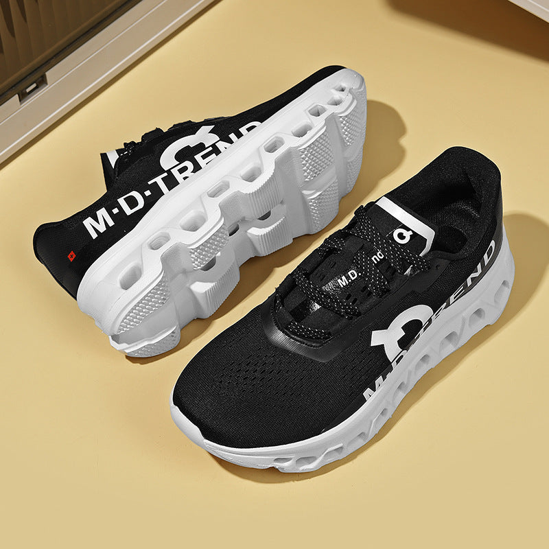 Unisex comfortable Performance running shoes with extra high cushioning and ventilated mesh upper Mune Fashion