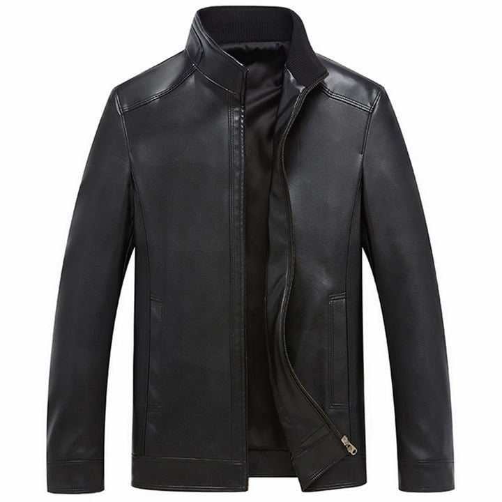 Men's Leather Jacket Mune Fashion