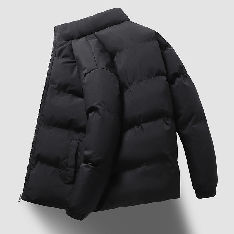 Men's quilted jacket with warming thermal padding and stand-up collar Mune Fashion