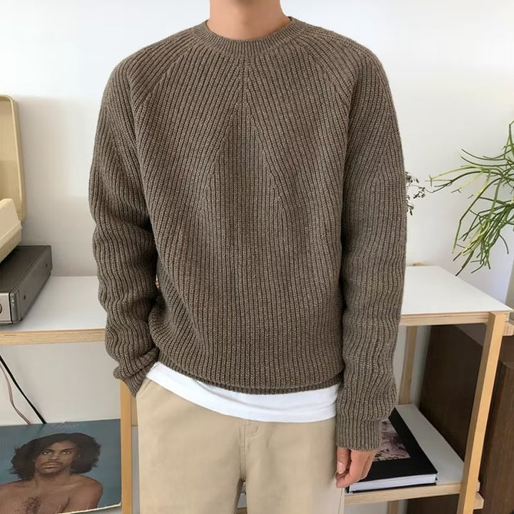 Men's Comfortable Chunky Knit Sweater Mune Fashion