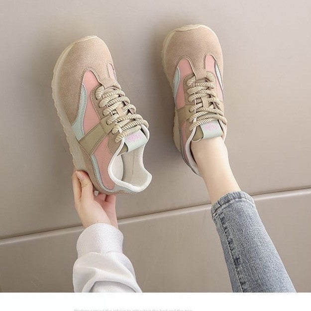Ladies Comfortable Lifestyle Sneakers with Breathable Sole Mune Fashion