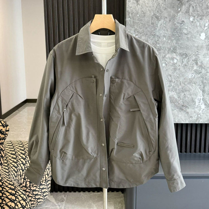 Men's Functional Transition Jacket with Practical Pockets Mune Fashion