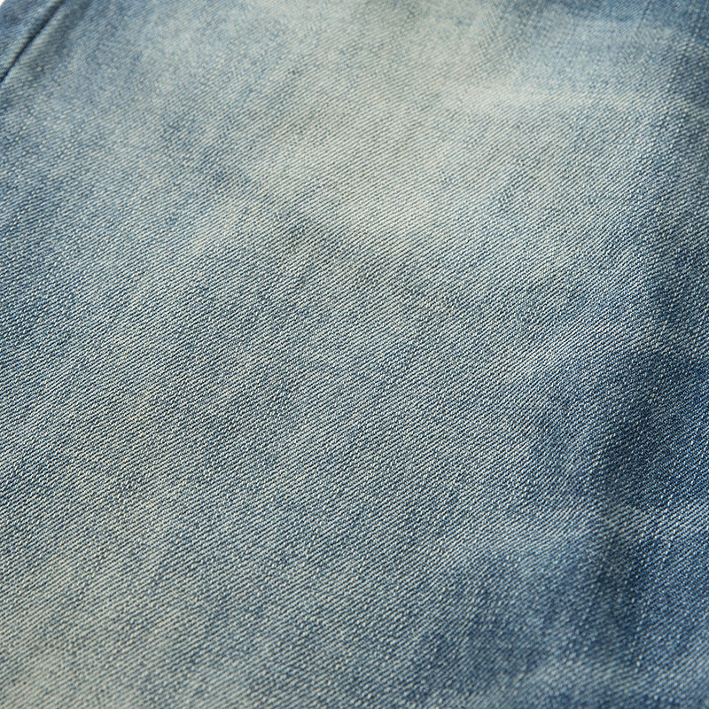 Women's Wide High-Waist Relaxed Denim Jeans with Used Look Mune Fashion