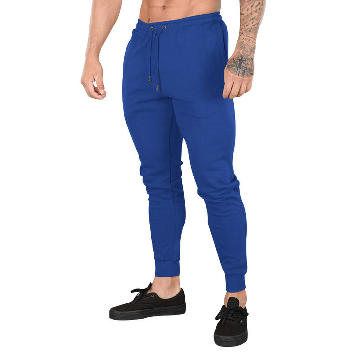 Men's Slim-Tapered Sweat Jogger with Elastic Tunnel Drawstring Waistband & Ribbed Ankle Cuffs Mune Fashion