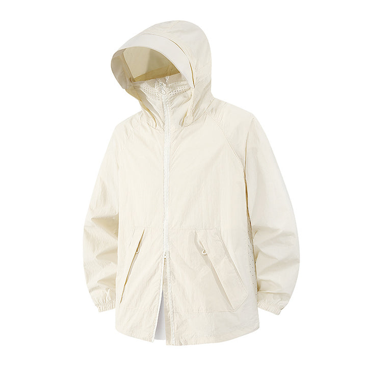 Women’s Lightweight Outdoor Jacket with Adjustable Waistband