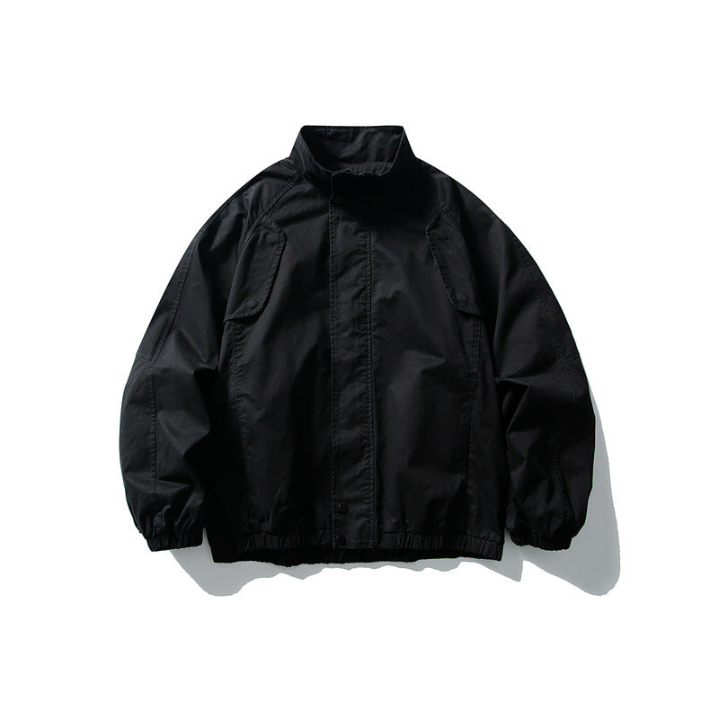Unisex Boxy-Field Blouson made of lightweight ripstop with concealed zipper placket and elastic hem Mune Fashion