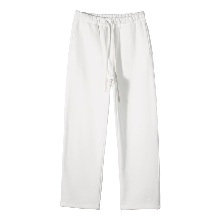 Women’s wide Relax sweatpants with elastic comfort waistband, contrasting drawstring, and straight leg Mune Fashion