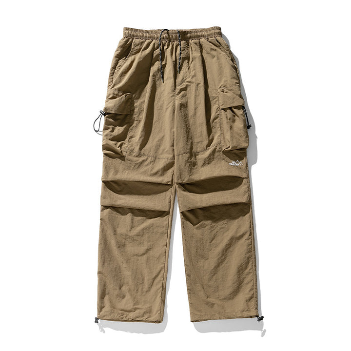 Unisex Technical Outdoor Cargo Pants with Elastic Waistband, Adjustable Hem and Multiple Pockets Mune Fashion