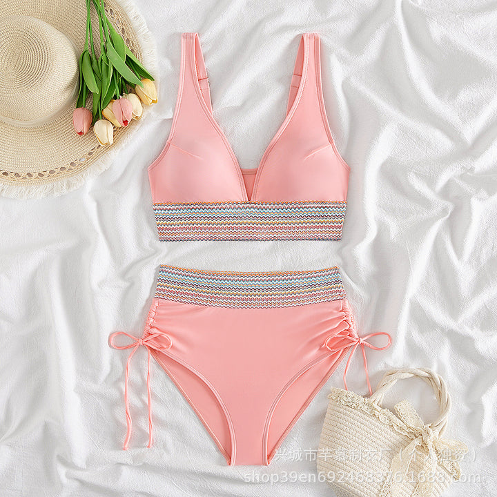 Women's High-Cut Sport Bikini Mune Fashion