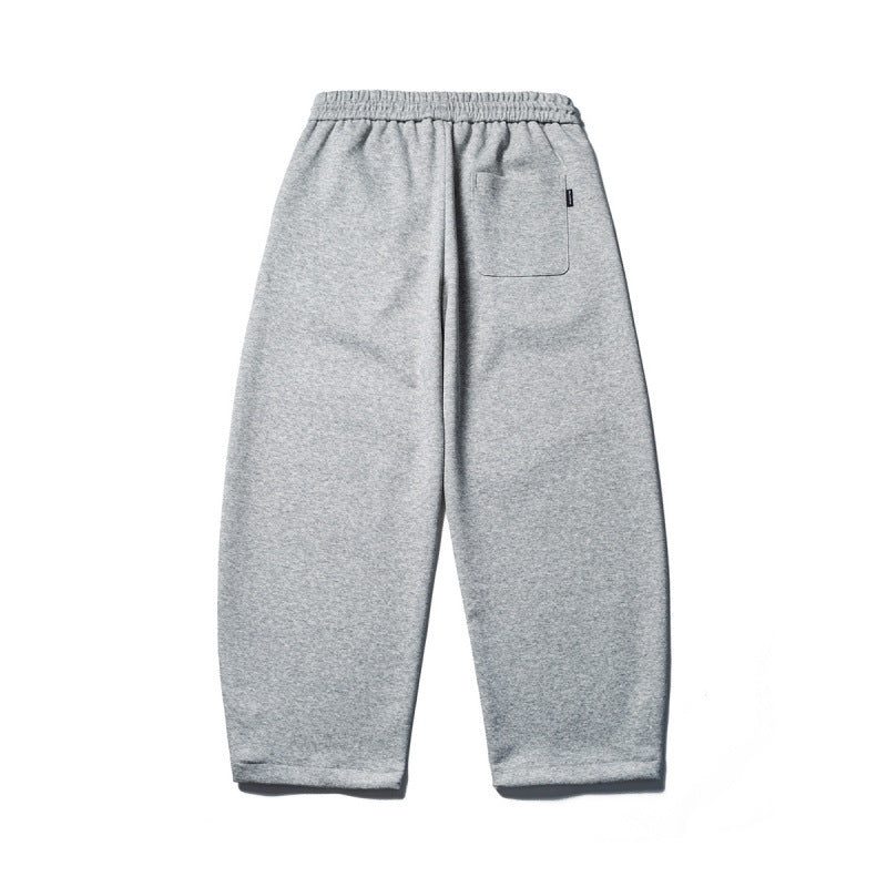 Men's loose-fitting sweatpants with elastic drawstring waistband and cropped leg Mune Fashion