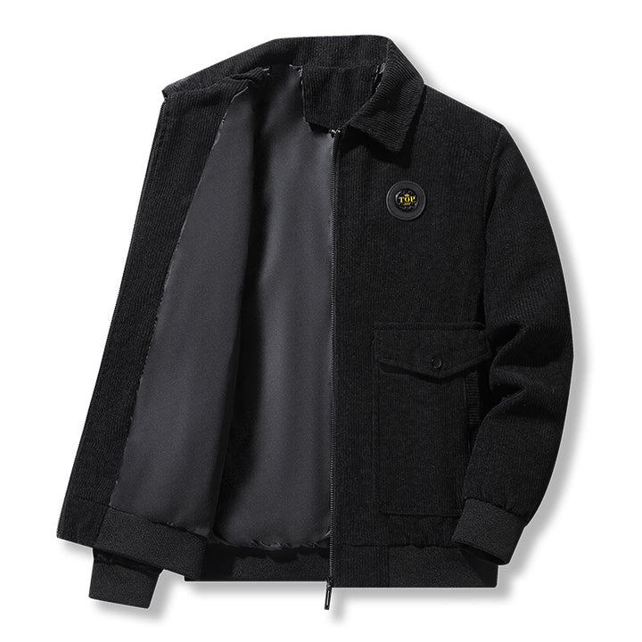 Men's fashionable cord jacket with practical pockets Mune Fashion