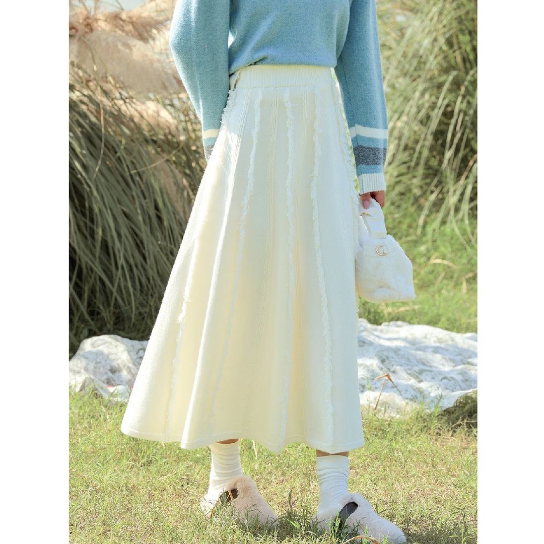 Women's Elegant and Flowing Maxi Skirt Mune Fashion