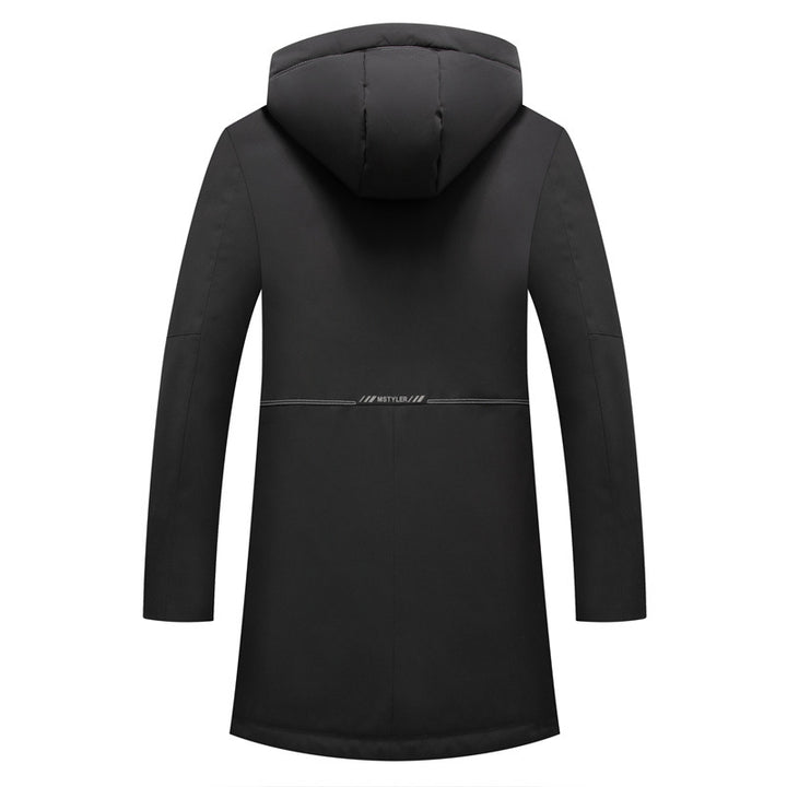 Men's water-repellent parka with detachable padded inner jacket Mune Fashion