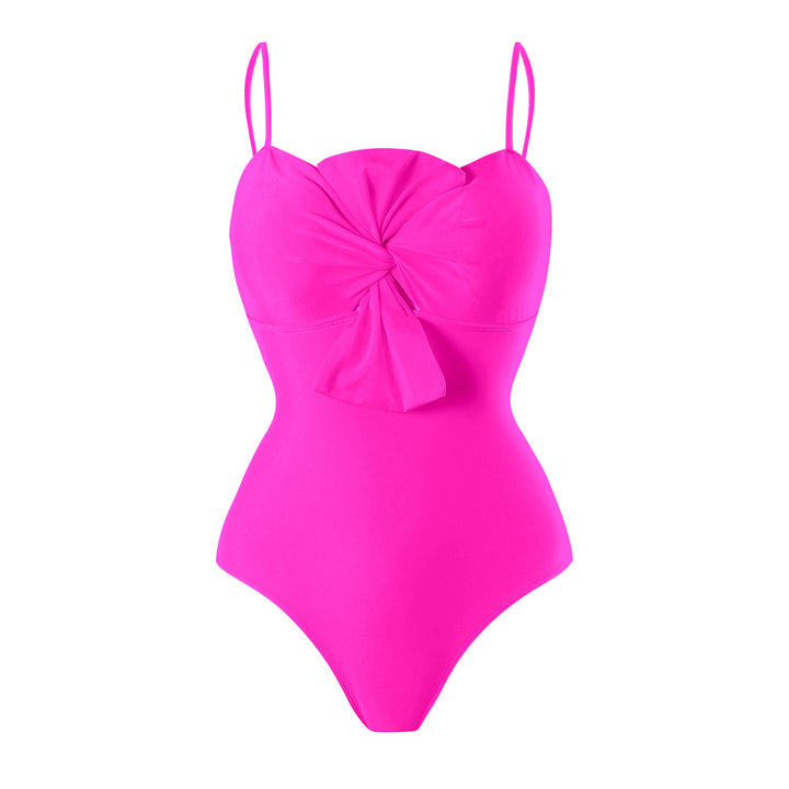 Women's swimsuit with elegant wrap design and floral pareo Mune Fashion