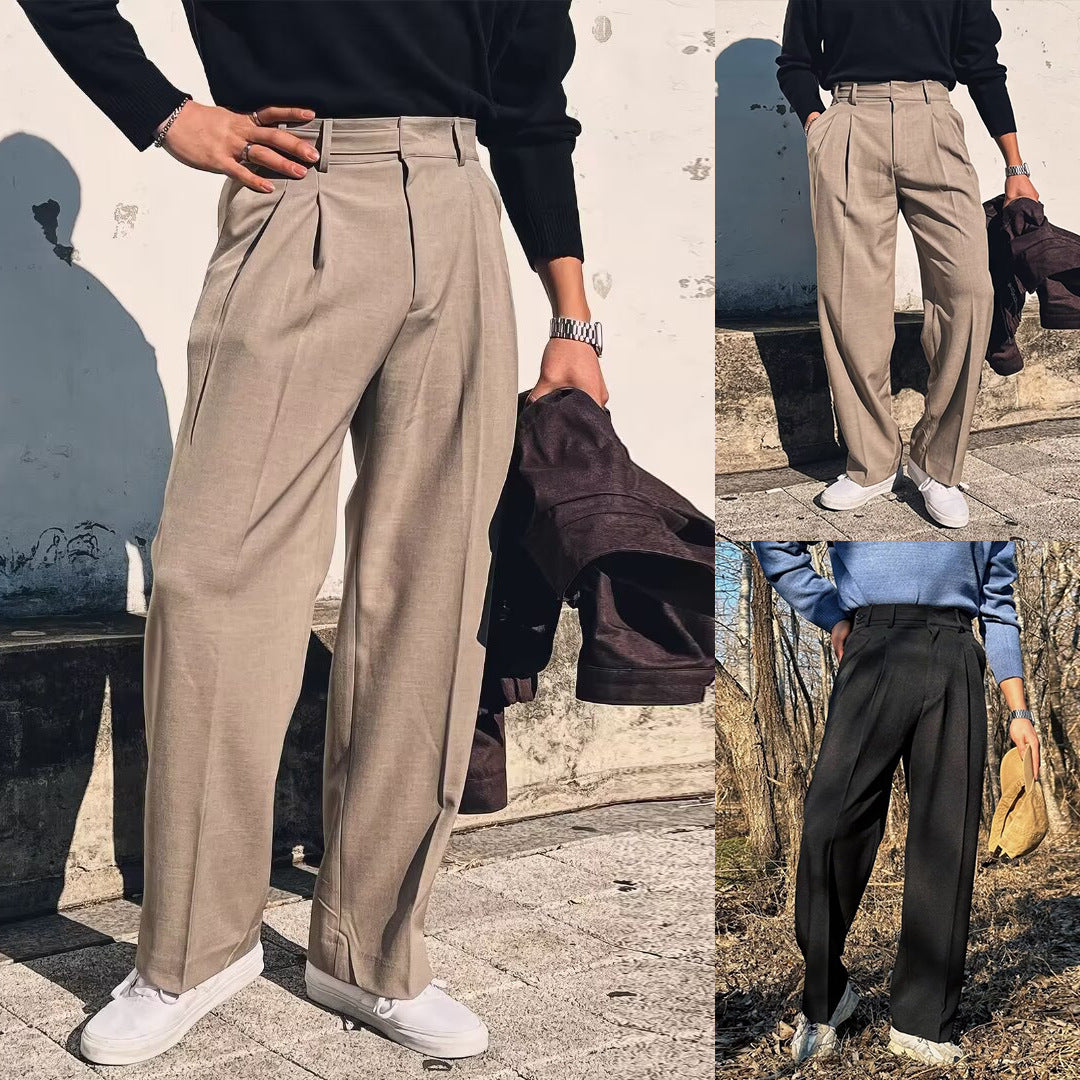 Women Fashion High Waist Pants Mune Fashion