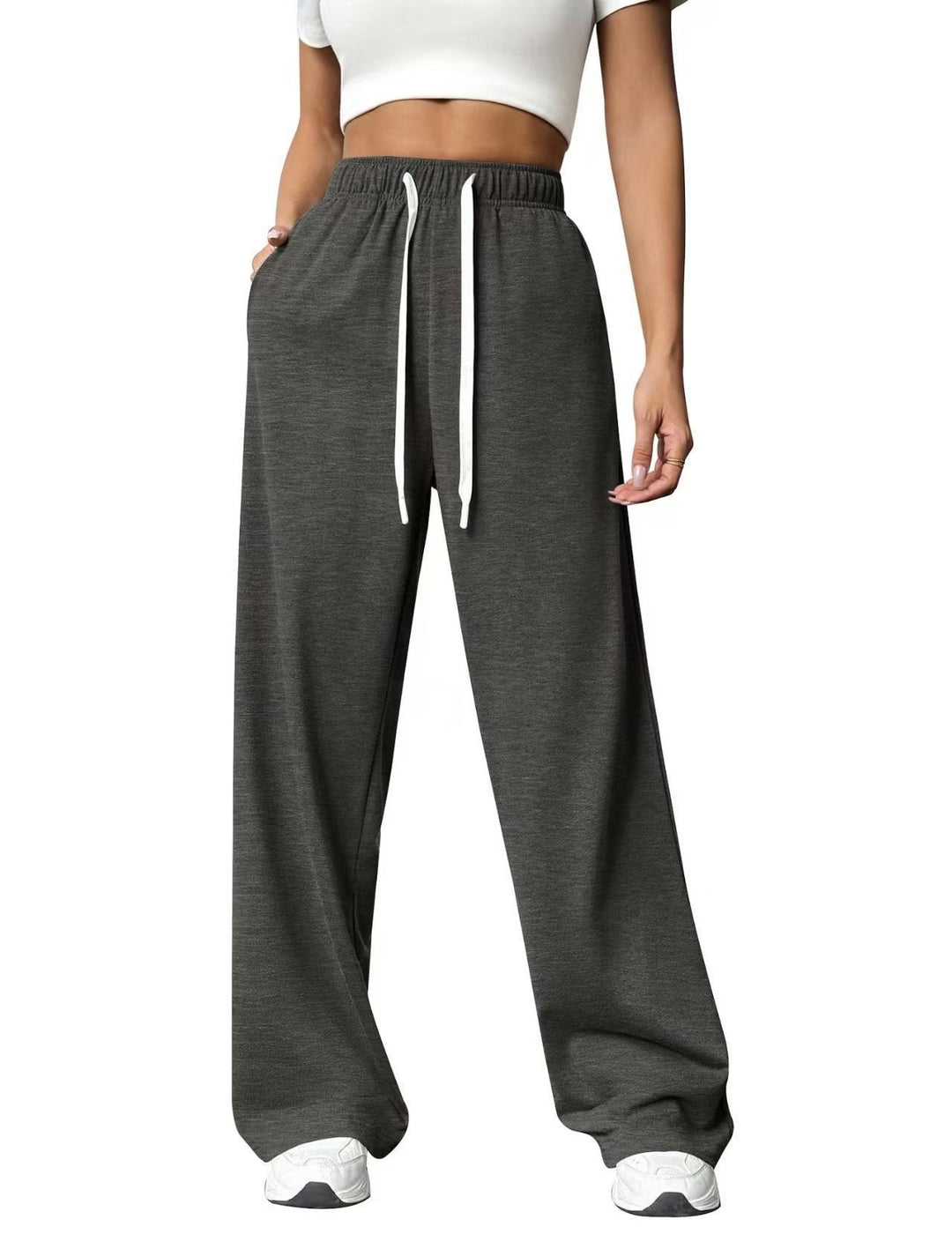 Women's cozy lounge jogging suit set with oversized hoodie and elastic high-waist jogging pants Mune Fashion