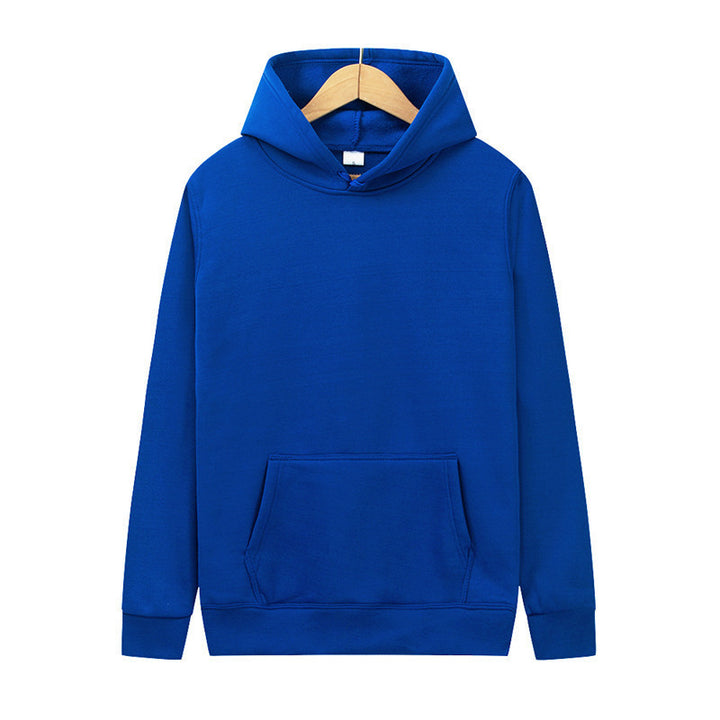 Unisex minimalist hoodie without zipper with brushed French terry on the inside and integrated kangaroo pocket Mune Fashion