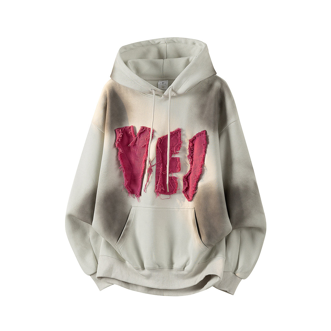 Unisex Oversize Hoodie with handwritten graphic print, kangaroo pocket & ribbed hem Mune Fashion