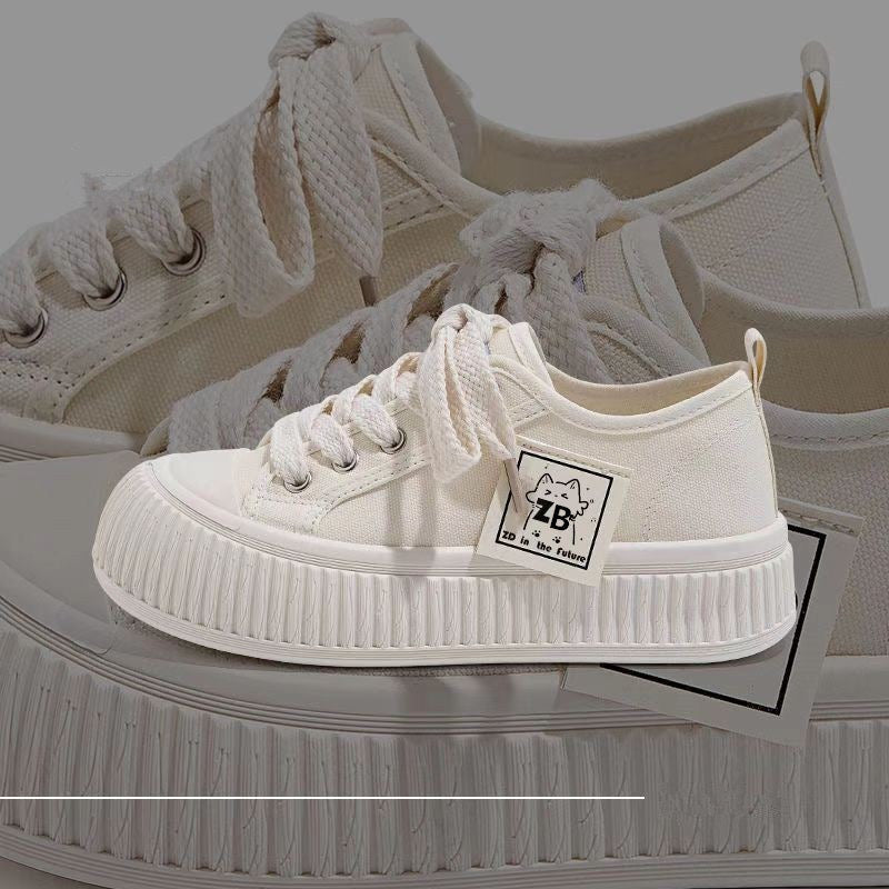 Women's sneakers with trendy platform sole and comfortable upper material Mune Fashion