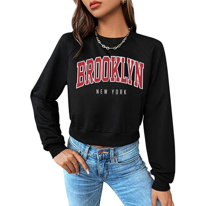 Women Stylish Cropped Sweater Mune Fashion