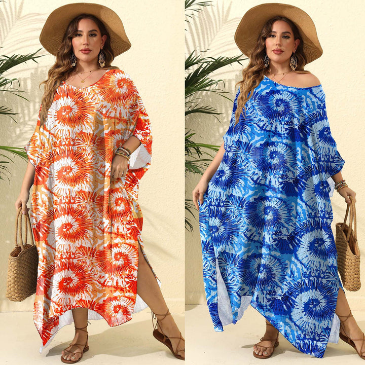 Women’s Maxi Dress with Floral Pattern Mune Fashion