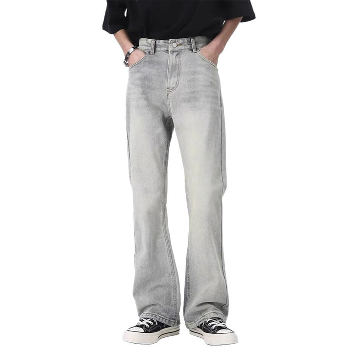 Men's Casual High-Waisted Jeans Mune Fashion