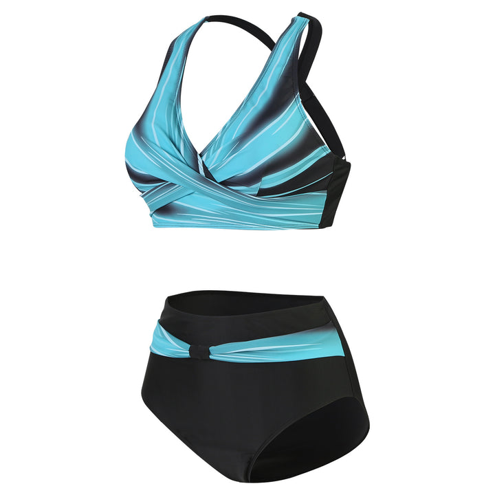 Women's High-Waisted Sport Bikini with Elegant Back Cut Mune Fashion