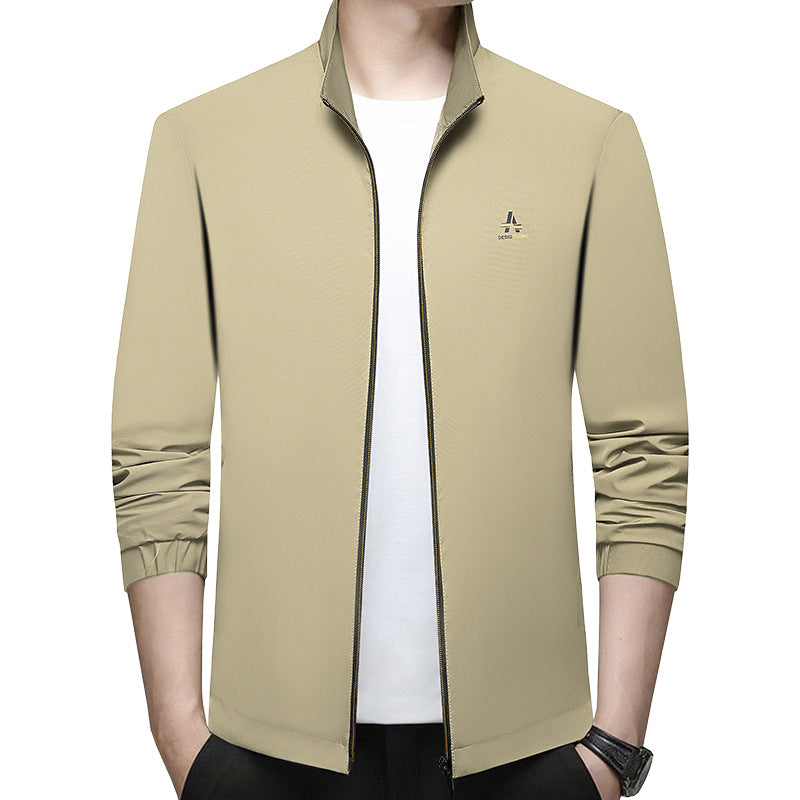 Men's field jacket with contrast inserts and chest zip pocket Mune Fashion
