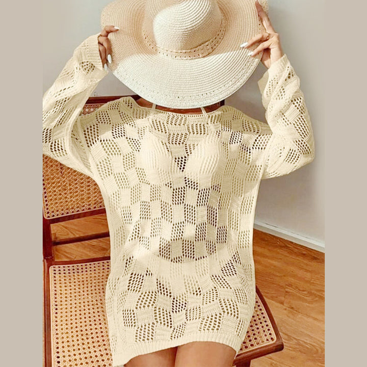 Women's Luftiger Crochet Beach Sweater Mune Fashion
