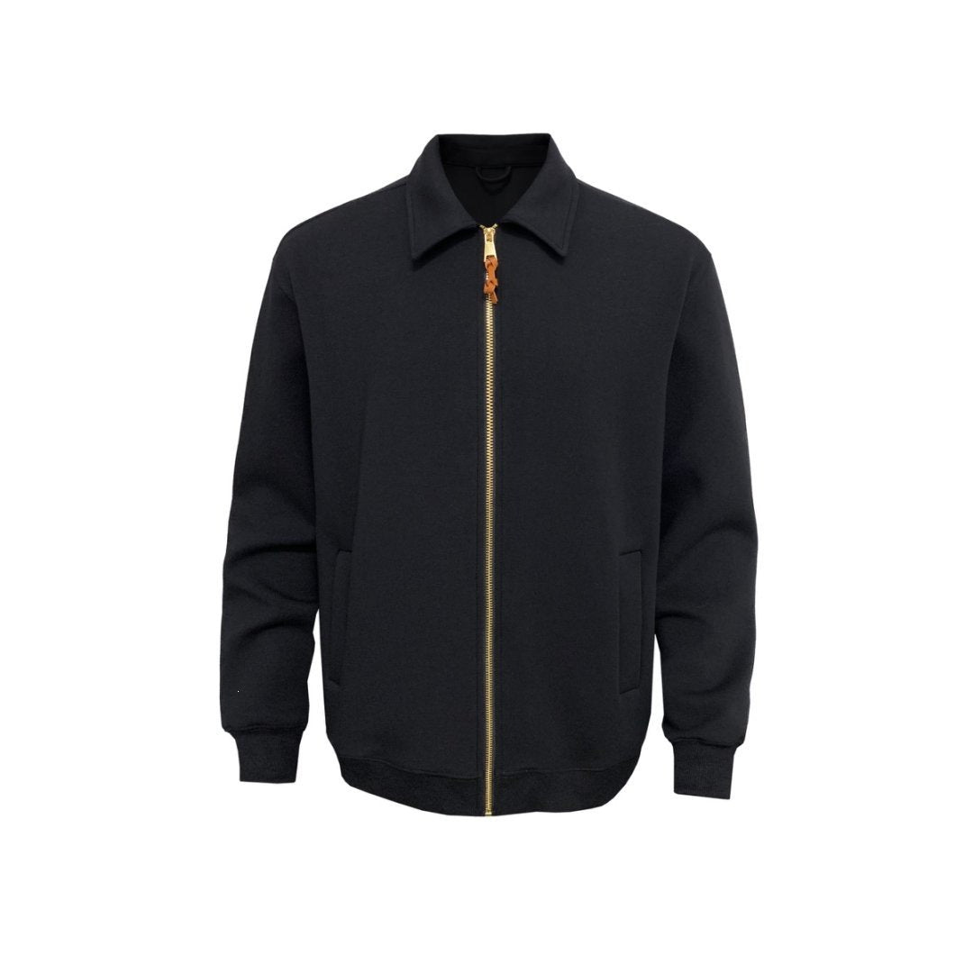 Men's Comfortable Zip-Up Sweat Jacket Mune Fashion