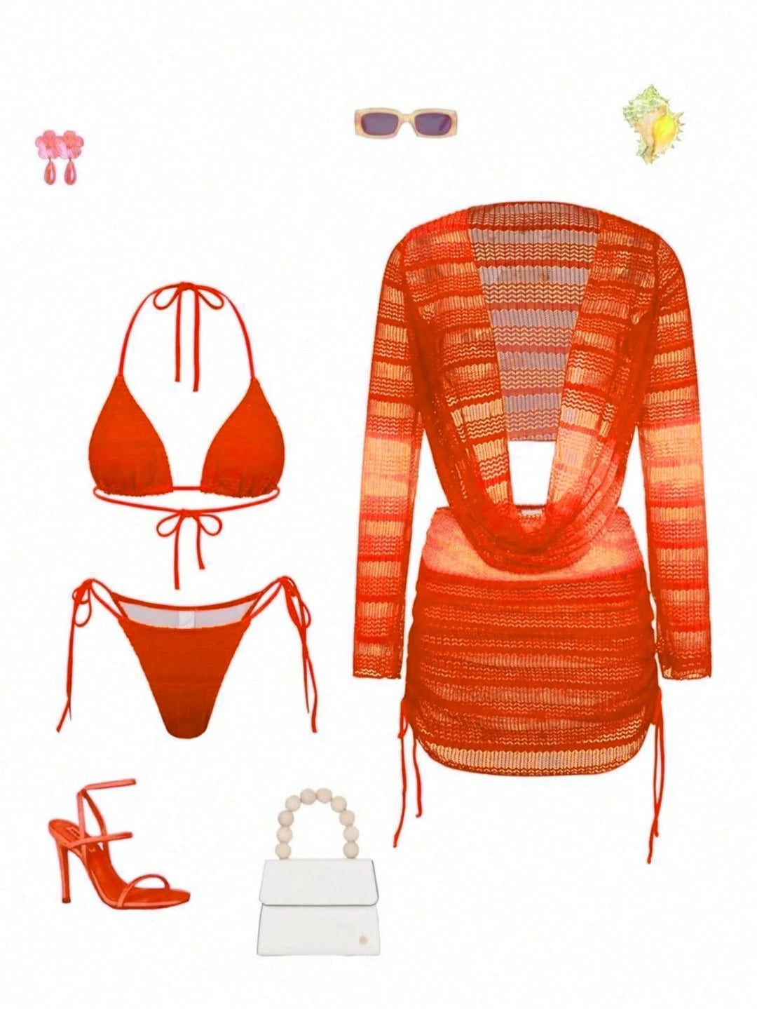 Women Trendy Wrap Swimsuit Mune Fashion