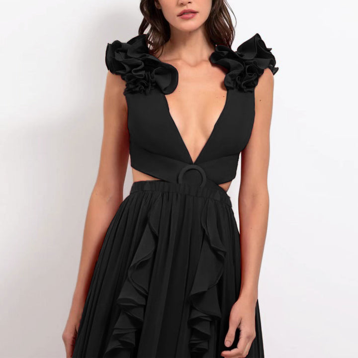 Women's swimsuit with voluminous ruffle details and exciting cut Mune Fashion