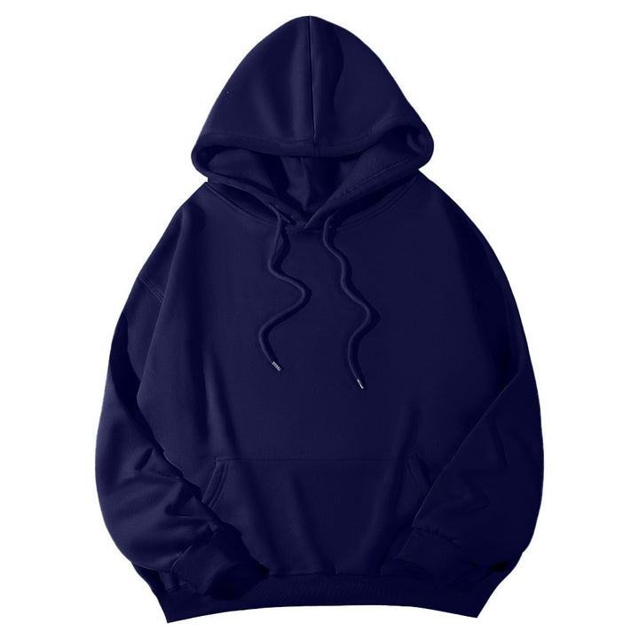 Unisex minimalist hoodie with extended back and kangaroo pocket Mune Fashion