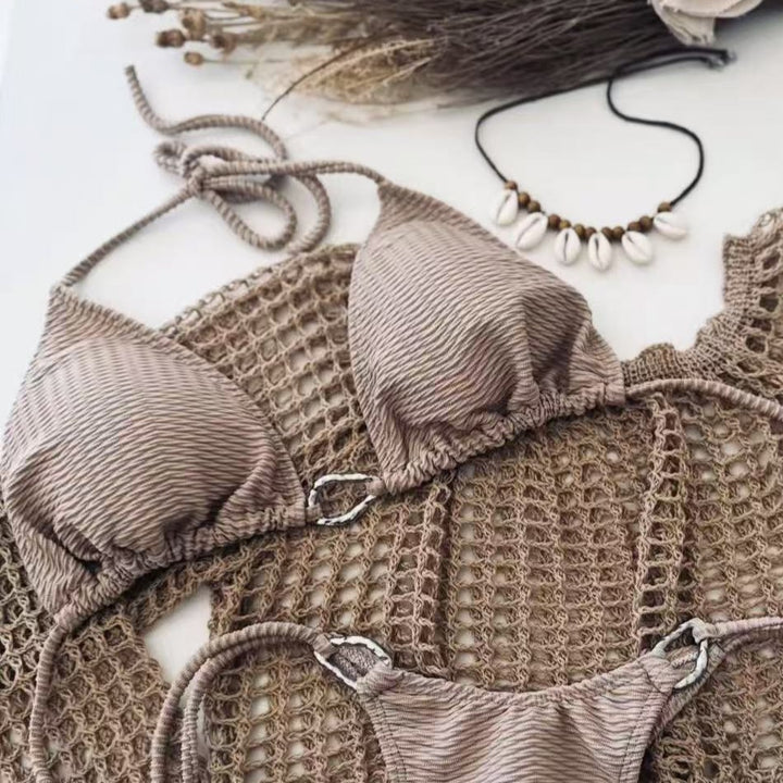 Ladies luxurious crochet bikini set Mune Fashion
