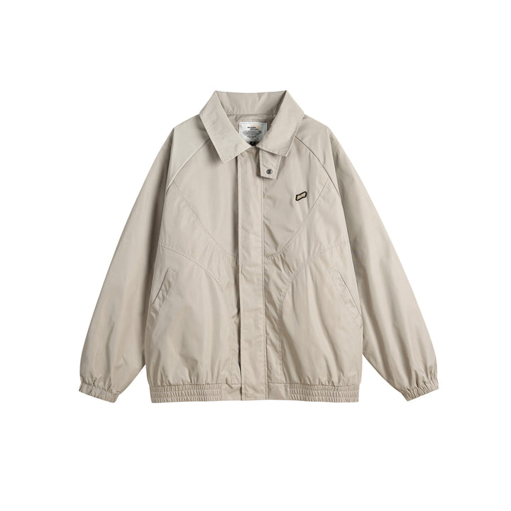 Unisex Boxy Transitional Blouson with Stand Collar and Elastic Hem Mune Fashion