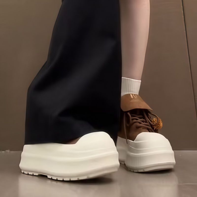 Women's Sporty Platform Sneakers with Playful Charms Mune Fashion