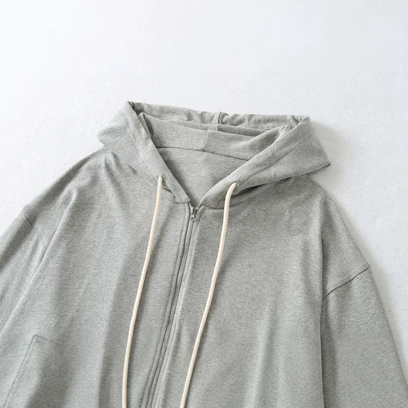 Women's Two-Piece Lounge Set with Zip Hoodie and Flared Jogging Pants Mune Fashion