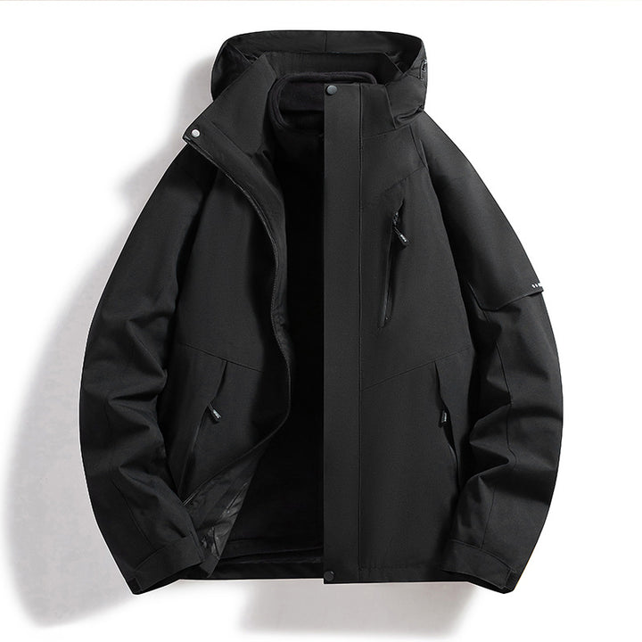 Women's Waterproof Outdoor Jacket with Adjustable Hood Mune Fashion