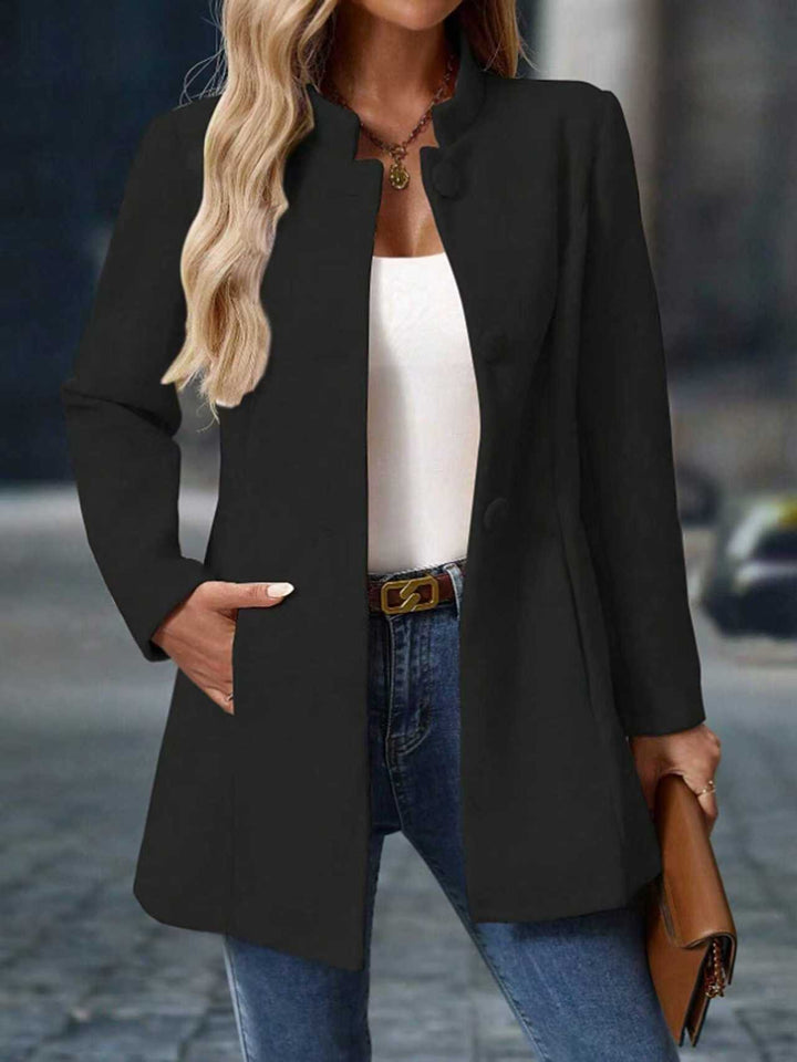 Ladies elegant and modern wool coat