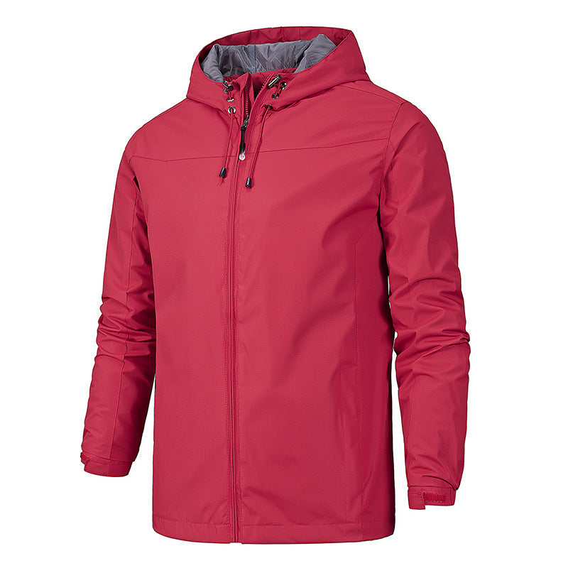 Men's leisure jacket with adjustable hood Mune Fashion 1787797384
