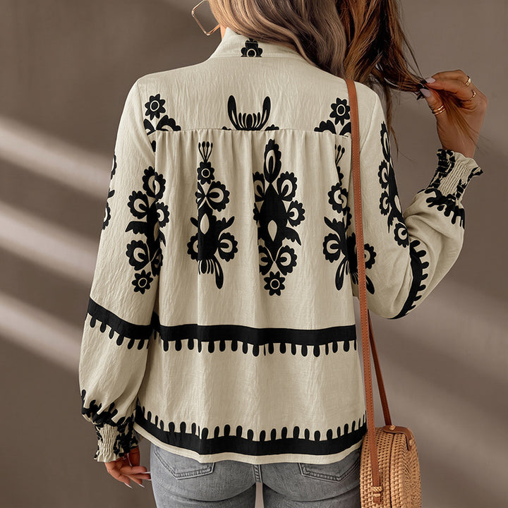 Women Boho-Chic Blouse Mune Fashion