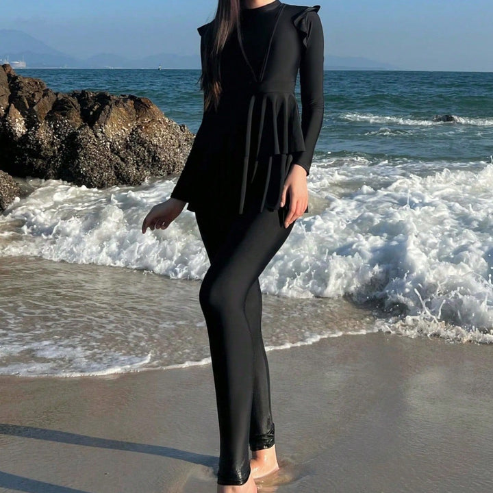 Women's fashionable swimsuit with ruffle details Mune Fashion