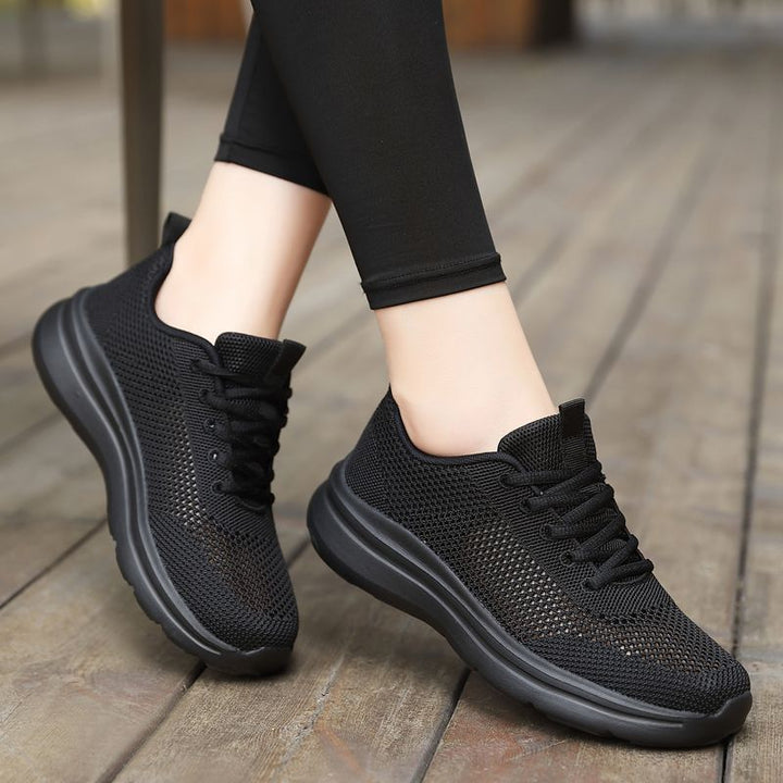 Unisex nan federlight mesh leisure shoe with breathable structured knit, ergonomic comfort sole and pull tab Mune Fashion