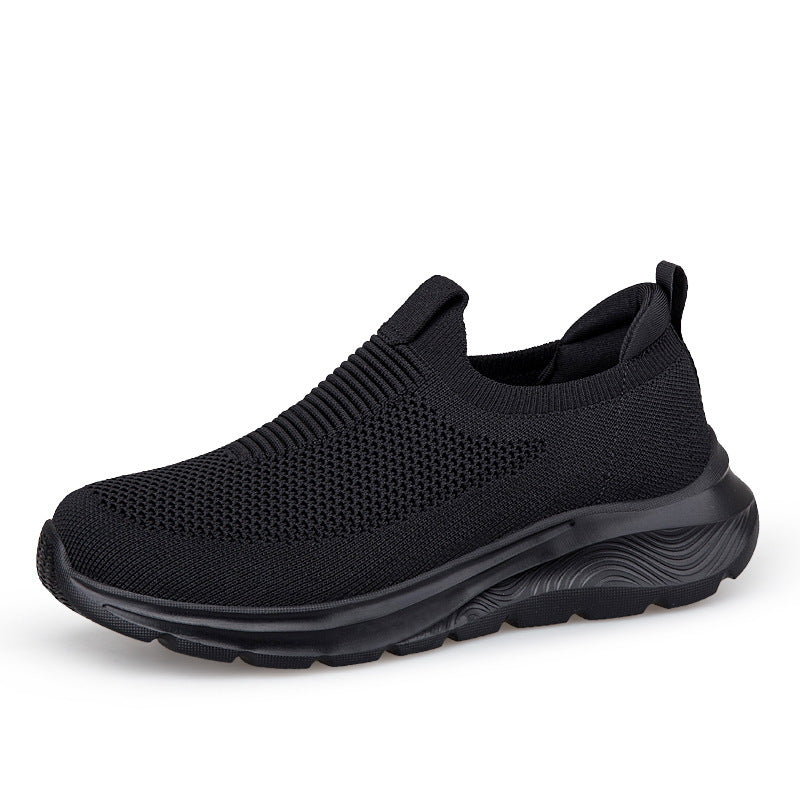 Women's seamless knit slip-on with elastic entry, padded comfort insole and profiled lightweight sole design Mune Fashion