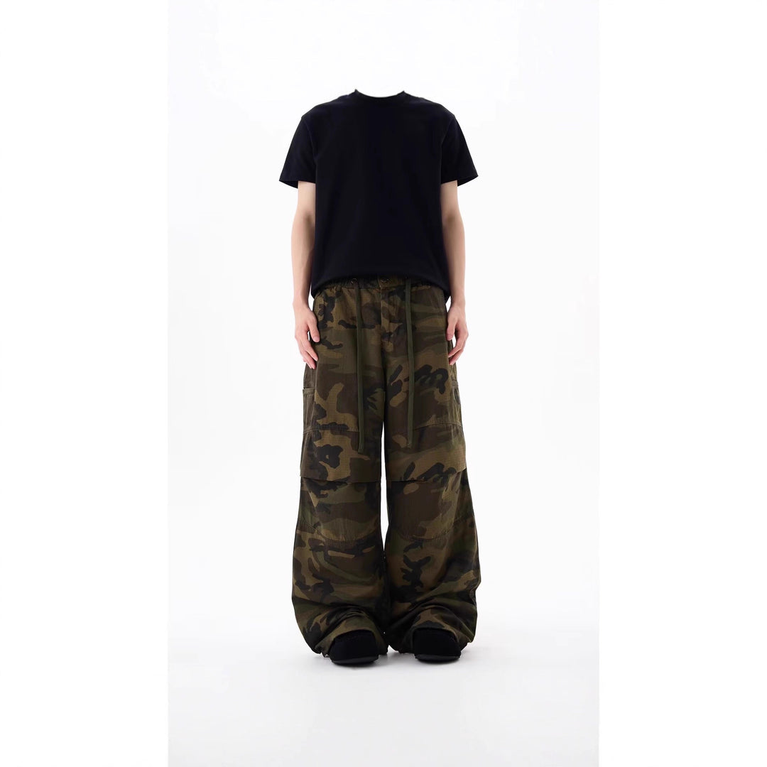 Men's Urban Cargo-Style Fabric Trousers Mune Fashion