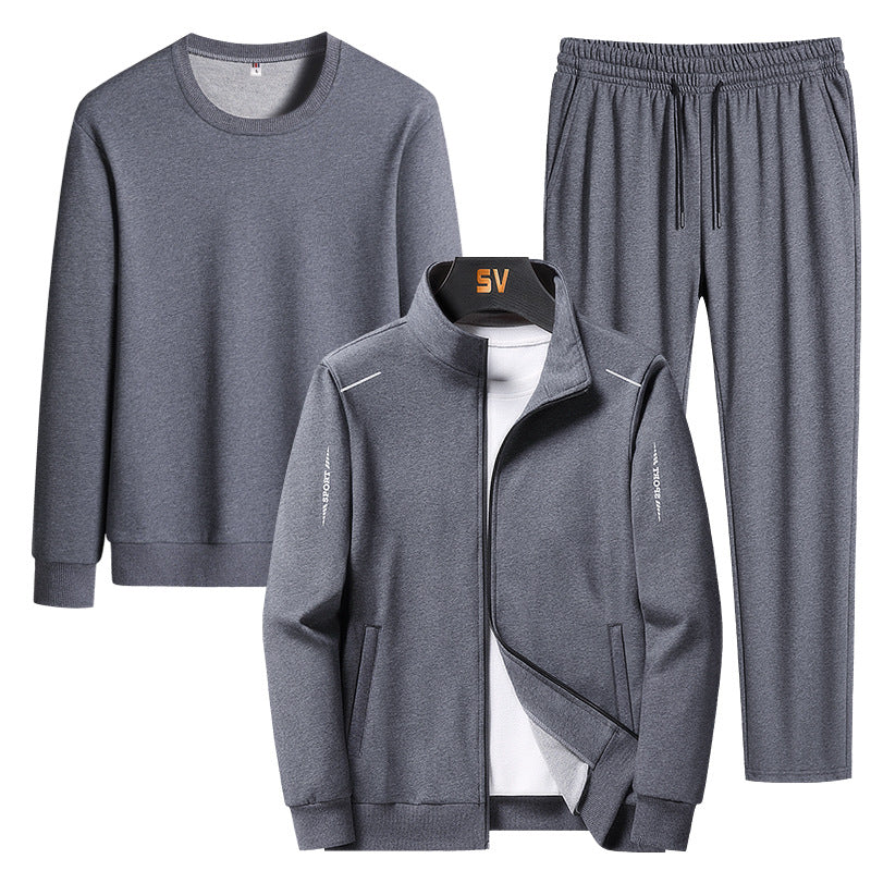 Men's Sporty Tracksuit Set