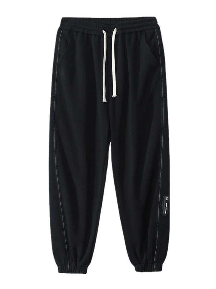 Unisex Relax-Fleece Jogging Pants with Elastic Waistband and Cuffs Mune Fashion