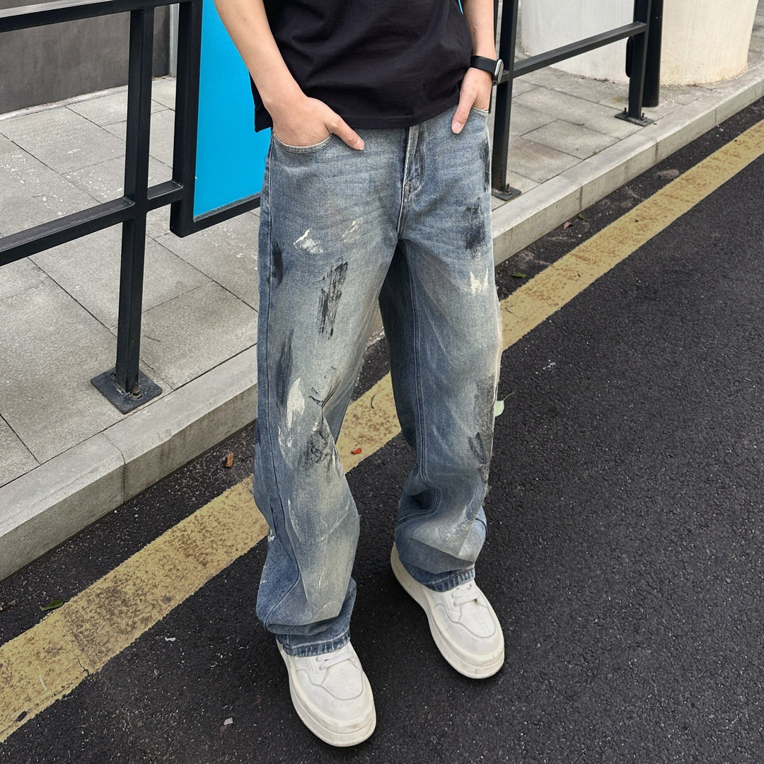 Men's Fashion Baggy Jeans Mune Fashion