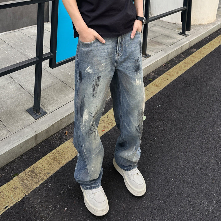 Men's Fashion Baggy Jeans Mune Fashion